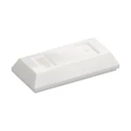 Tile Special 1 x 2 with Sloped Walls AKA Money / Gold Bar [Ingot], White