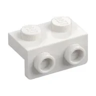Bracket 1 x 2 - 1 x 2, White