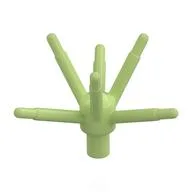 Plant, Flower Stem with Bar and 6 Stems, Yellowish Green