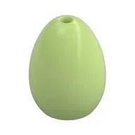 Food Egg with 1.5mm Hole [Plain], Yellowish Green