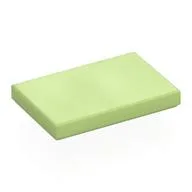Tile 2 x 3, Yellowish Green