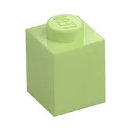 Brick 1 x 1, Yellowish Green