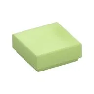 Tile 1 x 1 with Groove, Yellowish Green
