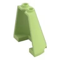 Cone Half 2 x 4 x 3, Yellowish Green