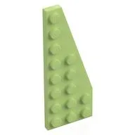 Wedge Plate 8 x 3, 22° Right, Yellowish Green