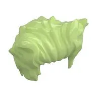 Hair Two Points/Pointy, Yellowish Green