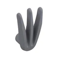Weapon Bladed Claw Spread, Flat Silver