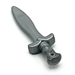 Weapon Sword / Dagger Short (Sting), Flat Silver