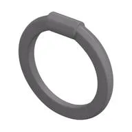 Weapon Chakram / Hoop Blade / Ring, Flat Silver