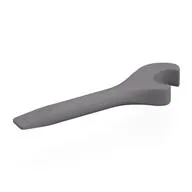 Tool Screwdriver and Spanner / Wrench, Flat Silver