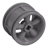 Wheel 30 x 20 5-Spoke, Flat Silver
