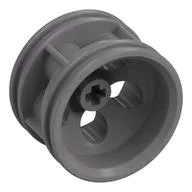 Wheel 30.4 x 20 with 5 holes, Flat Silver
