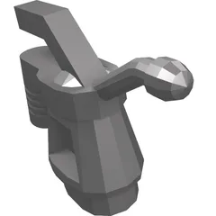 Tool Oil Can [Ribbed Handle], Flat Silver