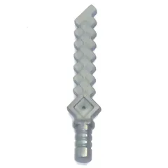 Weapon Sword Small, Pixelated, Flat Silver