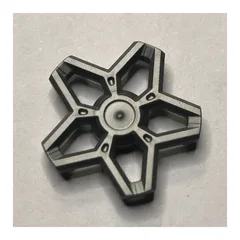 Wheel Cover 5 Spoke, No Rim, Flat Silver