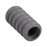 Hose, Ribbed 7mm D. 2L / 1.6cm, Flat Silver