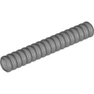 Hose, Ribbed 7mm D. 6L / 4.8cm, Flat Silver