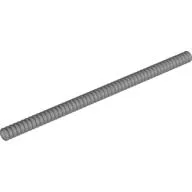 Hose, Ribbed 7mm D. 18L / 14.4cm, Flat Silver