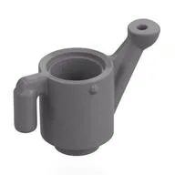 Equipment Watering Can, Flat Silver