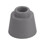 Cone 1.17 x 1.17 x 2/3 (Fez), Flat Silver