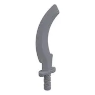 Weapon Sword / Khopesh, Flat Silver