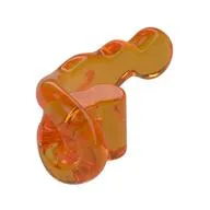Wave / Power Blast Rounded Energy with Bar Handle, Trans-Orange
