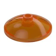 Dish 3 x 3 Inverted [Radar], Trans-Orange