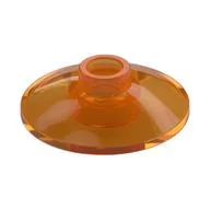 Dish 2 x 2 Inverted [Radar], Trans-Orange