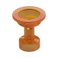 Equipment Ice Cream Sundae Glass, Trans-Orange