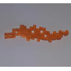 Energy Effect Pixelated, Trans-Orange
