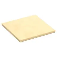 Tile 6 x 6 with Bottom Tubes, Tan