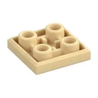 Tile Special 2 x 2 Inverted, Tan