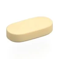 Tile Round 1 x 2, Tan