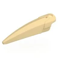 Large Figure Limb Cover / Claw / Spike Large with Axle, Tan