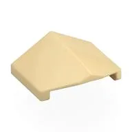 Brick Sloped 33° 2 x 2 Double / Inverted, Tan