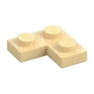 Plate 2 x 2 Corner, Tan