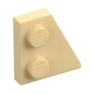 Wedge Plate 2 x 2 Right, Tan