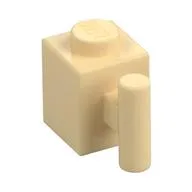 Brick Special 1 x 1 with Handle, Tan
