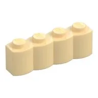 Brick Special 1 x 4 Palisade [aka Log], Tan
