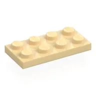 Plate 2 x 4, Tan