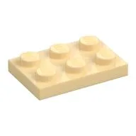 Plate 2 x 3, Tan