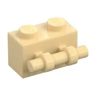 Brick Special 1 x 2 with Handle, Tan