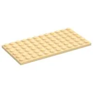 Plate 6 x 12, Tan