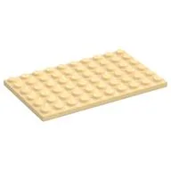 Plate 6 x 10, Tan