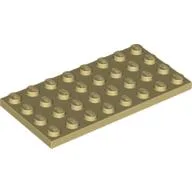Plate 4 x 8, Tan