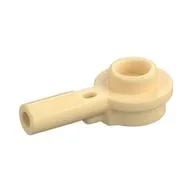 Plate Special Round 1 x 1 with Hollow Stud and Horizontal Bar 1L, Tan