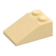 Brick Sloped 33° 3 x 2, Tan