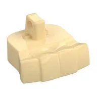 Foot, 4 Toes with Hinge Finger, Tan
