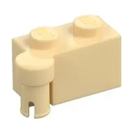 Hinge Brick 1 x 4 [Upper], Tan