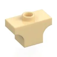 Brick Arch 1 x 2 Jumper, Tan